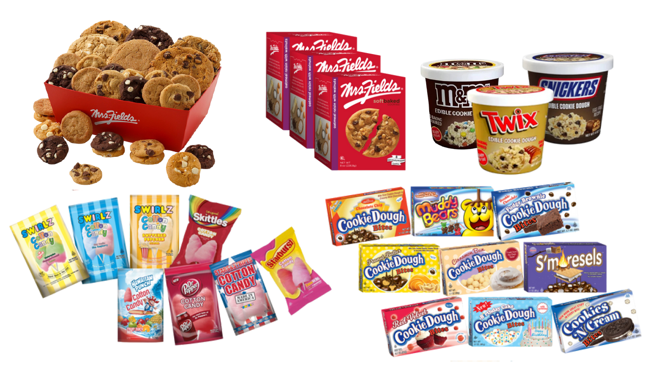 Full AMSNACKS product lineup
