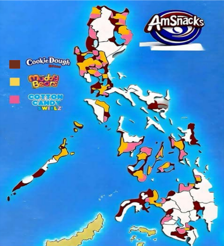 Philippine demand map by product line