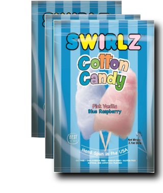 Swirlz Cotton Candy